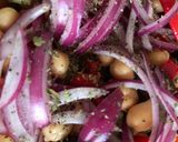 A picture of step 3 of Mediterranean-Inspired Chickpea Salad.