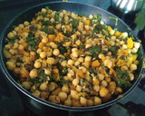 Foto del paso 5 de la receta: Garbanzos con espinacas, calabaza y naranja