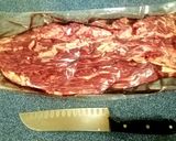 A picture of step 1 of Ribeye Cap Roulade.