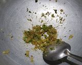 A picture of step 2 of Dal masala rolls.