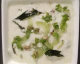 A picture of step 5 of Snake gourd white gravy.