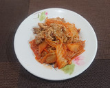韓式小菜~韓式泡菜燒肉(簡單料果)的食譜步驟5照片