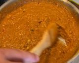 A picture of step 3 of Fava bean dip. فول مدمس fool Mdamass.