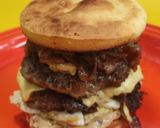 รูปขั้นตอนการทำที่ 11 ของ Bacon Cheeseburger (โลคาร์บ)