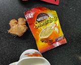 A picture of step 1 of Ginger coffee.