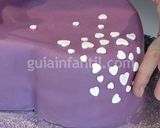 Foto del paso 5 de la receta: Pastel de corazón para mamá❤🍰❤🍰