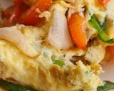 Pas rețetă Omletă cu legume 1 fotografie