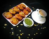 A picture of step 4 of Corn Vada.