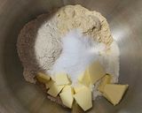 Virslis papucs / csónak (teljes kiőrlésű) recept fázis 1 fotója