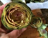 Foto del paso 4 de la receta: "Carciofi alla romana" (alcauciles)