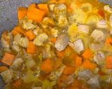 Foto del paso 5 de la receta: Lentejas con Secreto y Boniato al Curry !!!