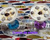 Foto del paso 6 de la receta Crema de melón con yogur y toppings