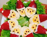 Hình bước làm 1 của món Salad trứng