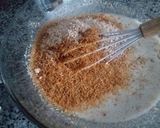 صورة لخطوة 3 من وصفة بسبوسة بالقطايف