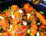 A picture of step 3 of Honey Glaze Garlic Chicken Restaurant Style Chicken Recipe.