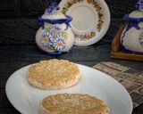 صورة لخطوة 3 من وصفة كعكة الأرز والشوفان بزبدة الفول السوداني