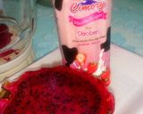 Foto langkah ke 1 dari resep Juice naga merah strawberry 🍹🐉🍓.