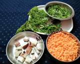 Moringa Pakoda recipe step 1 photo