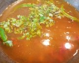 A picture of step 6 of Rava Khichdi.