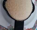 A picture of step 1 of Suji Besan Snack (Suji Besan ka Nasta).