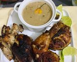 Une image de l'étape 5 de Poulet et sauce moutarde.
