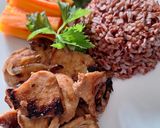 Foto langkah ke 5 dari resep Ayam Panggang Lada Hitam Simple.