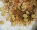 A picture of step 5 of Makhana Boondi Raita.