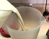 A picture of step 5 of Sonoran Rice Water or Horchata.