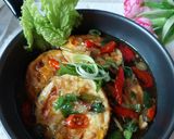 Foto langkah ke 5 dari resep Telor Ceplok Saus Tiram.