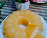 Foto langkah ke 4 dari resep Puding milky orange timun suri.