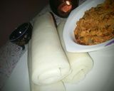 A picture of step 4 of Pounded yam.