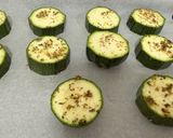 A picture of step 3 of Italian Herb Roasted Zucchini.