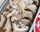 Foto langkah ke 8 dari resep Nasi ayam pek cam kee.
