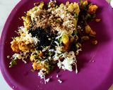 A picture of step 2 of Baked Chandrakala with Yellow Dip.