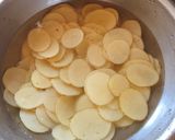 Hình bước làm 1 của món Snack khoai tây