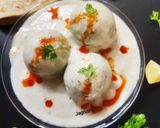 A picture of step 7 of Restaurant Style Malai Kofta in White Gravy !!.