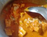 A picture of step 3 of Shahi paneer.