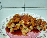 Foto langkah ke 5 dari resep Salmon crispy saus madu.