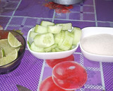 Foto del paso 1 de la receta: Limonada de pepino