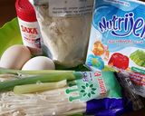 Foto langkah ke 1 dari resep Perkedel telor enoki/enoki pancake keto #siapramadan.