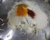 A picture of step 1 of Lauki muthiya.
