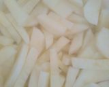 Foto del paso 1 de la receta: Papas con salsa de ajo y verdeo