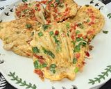 Gambar langkah 5 resipi 👩‍🍳Enoki Omelet Patties.