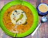 A picture of step 6 of Ven Pongal (Khara Pongal).