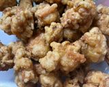 Hình bước làm 4 của món Gà karaage(gà rán kiểu Nhật)