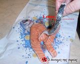 Φωτογραφία βήματος 1 της συνταγής Κανελόνια με σολομό και ricotta, σε σάλτσα μανιταριών