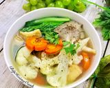 Hình bước làm 3 của món Canh Thập Cẩm Chay