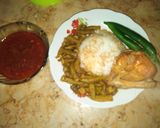 صورة لخطوة 3 من وصفة باميا مع رز بشعيريه