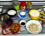 A picture of step 1 of Rich in Healthy Fats - Eggless Almond Cake.