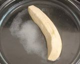A picture of step 1 of Kachcha kela Masala Fry.